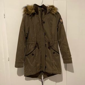 Abercrombie & Fitch Sherpa lined Jacket